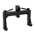 Garvee 3-Point Quick Hitch for Category 1 & 2 Tractors, 3000 lbs Capacity with 2" Receiver, 28" Lower Arm Width, Adjustable 15" to 18", Black