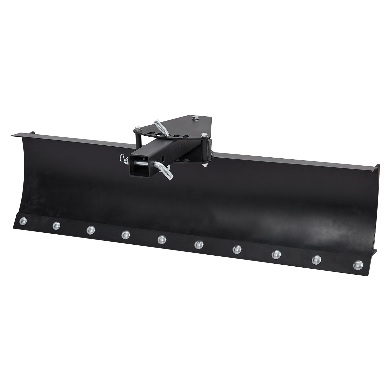 Garvee ATV/UTV 3-Position Blade, Impact Implements Scrape Blade, 5 Adjustable Angles, Universal Compatibility with 2 inch outer diameter Receivers, Driveway Grader, Dirt Ground Leveler, Snow Plow Kit