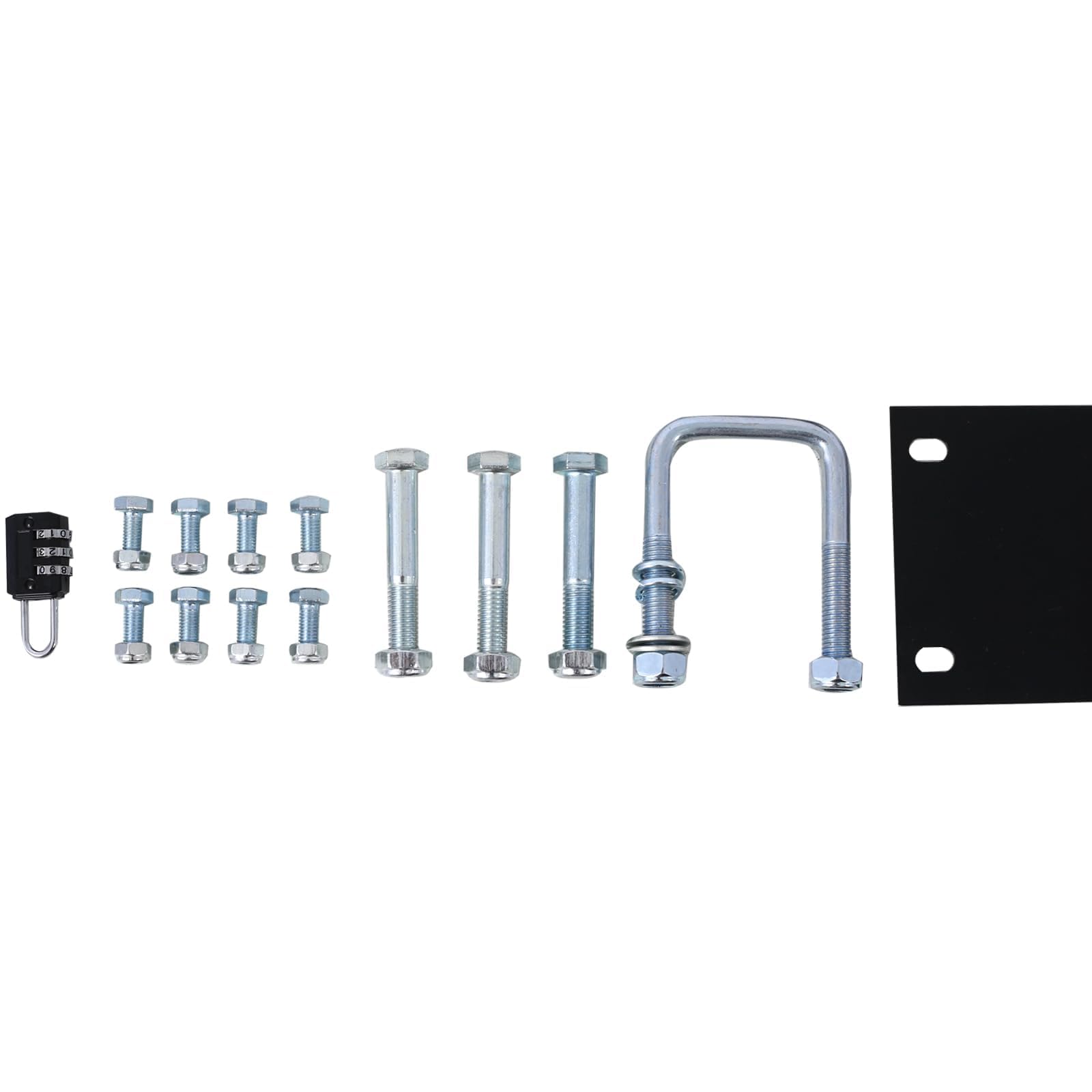 Garvee Heavy-Duty Trailer Hitch Cargo Carrier Folding 500 Lbs Capacity 16 CuFt 2" Receiver Hitch Cargo Rack Luggage Cargo Bag Black