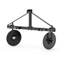 Garvee 48" Adjustable Disc Bedder, Heavy Duty Garden Disc Plow Compatible for Category 1, 3 Point Quick Hitch for Tractor , Cultivator Garden Bedder and Hiller Attachment, 16" Disc Blades, Black