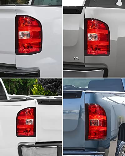 Garvee 07-14 Silverado/Sierra 3500HD Passenger Tail Light Ruby Red