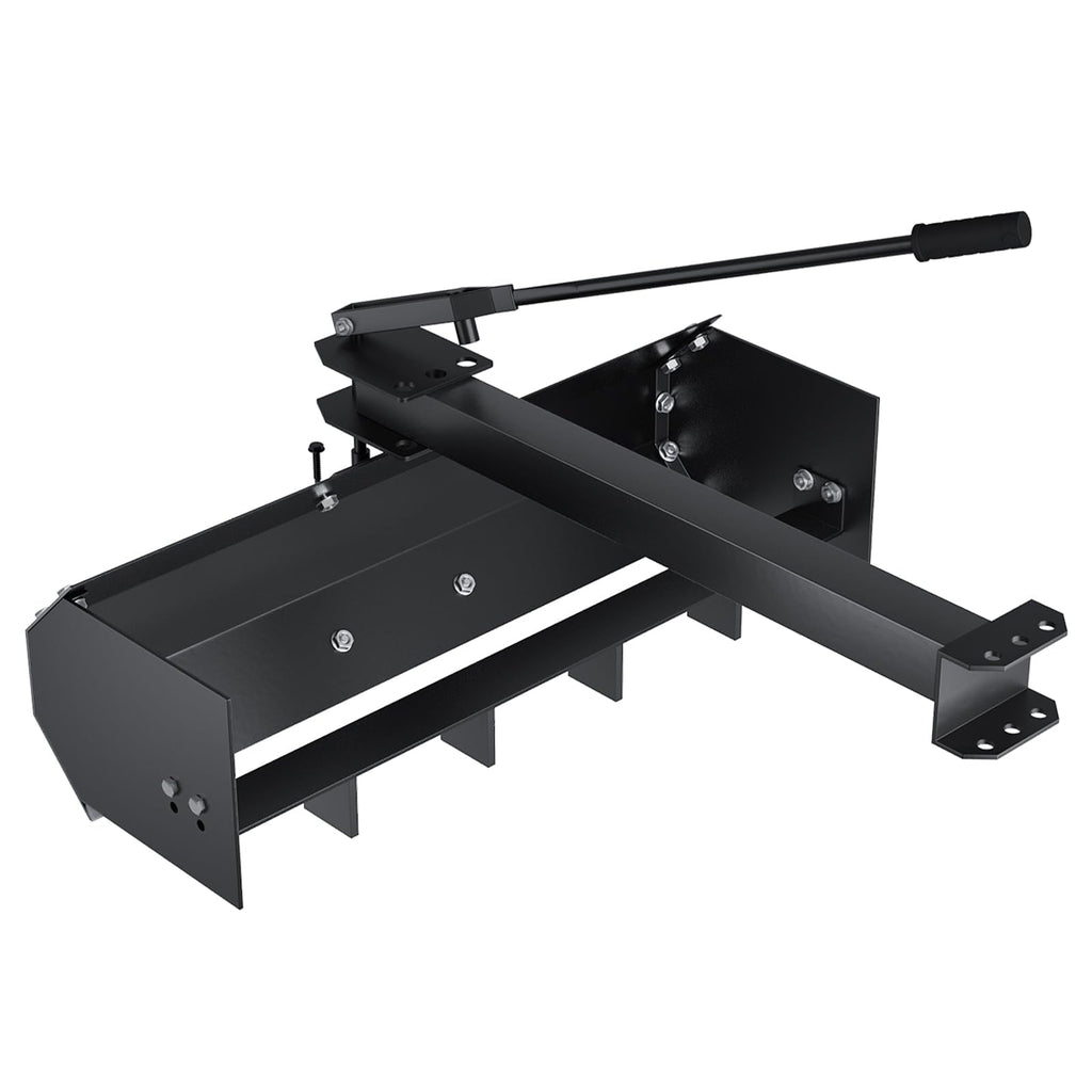 Garvee Sleeve Hitch Tow, Carbon Structural Steel for Turning over The Soil & shoveling snow, Black, 38"