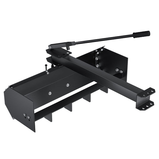 Garvee Sleeve Hitch Tow, Carbon Structural Steel for Turning over The Soil & shoveling snow, Black, 38"