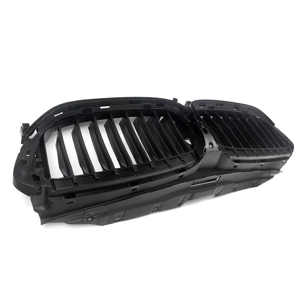 Garvee Active Air Shutter Front Upper Radiator Grille For 5 Series G30 G31 G38 (2017-2020) Auto Decor Replacement Black