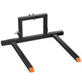 Garvee 3-Point Tractor Pallet Fork 1500LBS Capacity - Adjustable Heavy-Duty Fork Attachment for Skid Steer, Front Loader - High Strength Steel Construction