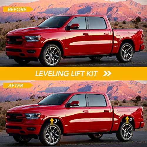 Garvee Front 3 Inch+ Rear2 Inch Leveling Kit for 1999-2022 Ram 1500