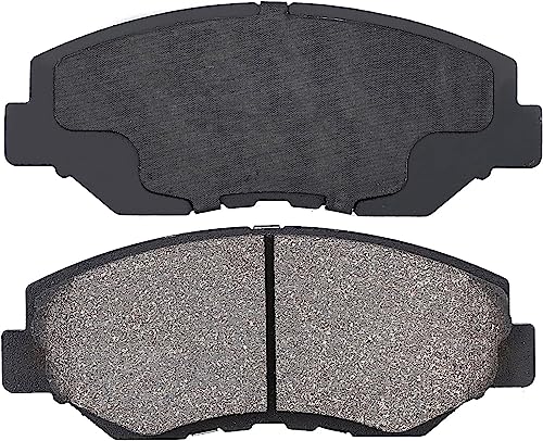 Garvee Front Brake Pads, 4Pcs Premium Ceramic Replacement Brake Pad Set for 2003-2017 Accord,2012-2019 Civic,02-16 CR-V,03-11 Element
