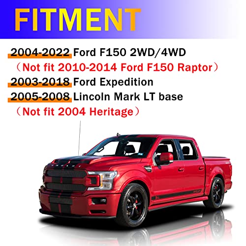 Garvee 2.5 Inch F150 Front Lift Kit Strut Spacers Leveling Suspension