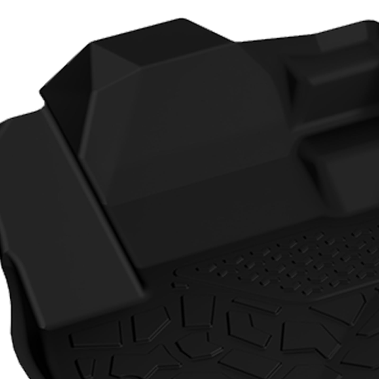 Garvee Floor Mats Compatible with CR-V, Custom Fit Floor Liners for 2017-2022 CR-V, 1st & 2nd Row All Weather Protection, Black