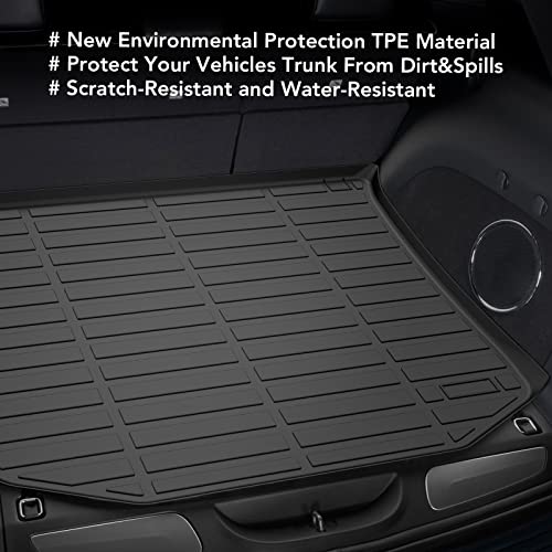 Garvee All-Weather Durable Cargo Mat for Tesla Model 3 2017-2023