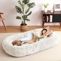 Garvee Giant Dog Bed for Men and Women, 75"x48"x14" - Washable & Plush Dog Bed for People, Suitable for Adults，Human-Sized Bed