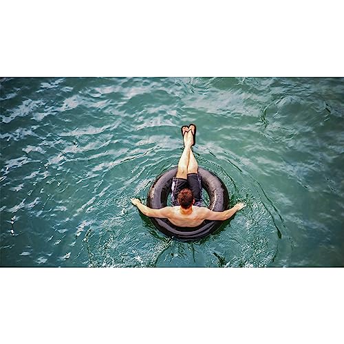 Garvee River Tube for Floating Heavy Duty Rubber Snow Tube | River Tube, Sledding Float | Pool Closing Inner Tube | Truck Inner Tubes