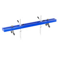 Garvee Engine Support Bar 1100 LBS Capacity Dual Hooks Motor Lift Hoist for Home Garage Auto Repair, Blue