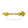 Garvee 1-3/8" Pto Drive Shaft with Slip Clutch, 6 Spline Both Ends Pto Shaft, Series 4 Tractor Pto Drive Line Shaft,31.5"-41"Brush Pto Friction Shaft, Pto Shaft for Bush/Rotary Cutter/Finish Mower