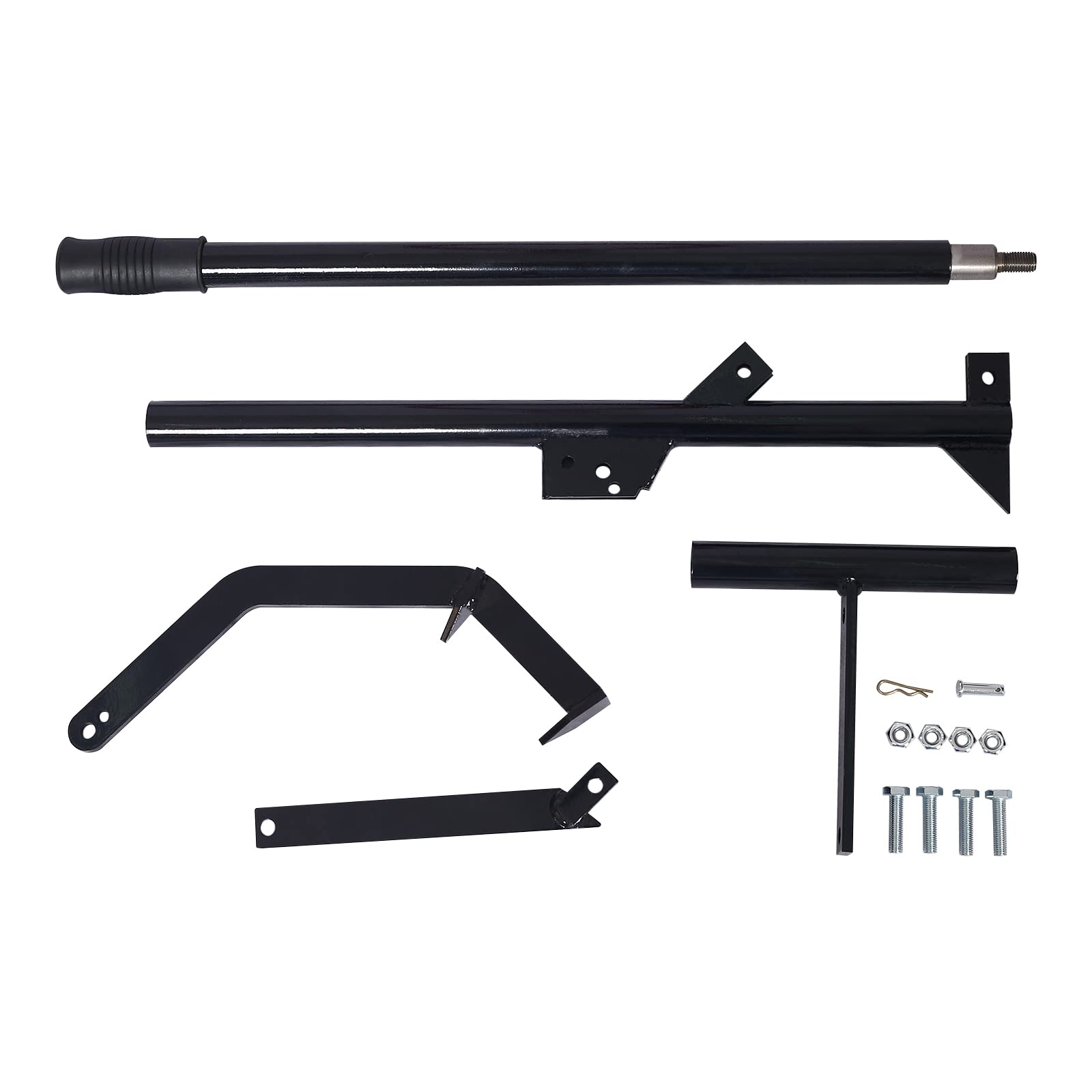Garvee 51.2” Timberjack Log Lifter - Heavy-Duty Triple Thick Carbon Steel Body with Adjustable Hook, Ideal for Lifting, Moving, and Rolling Logs, Logging Tools for Firewood Harvesting, Black