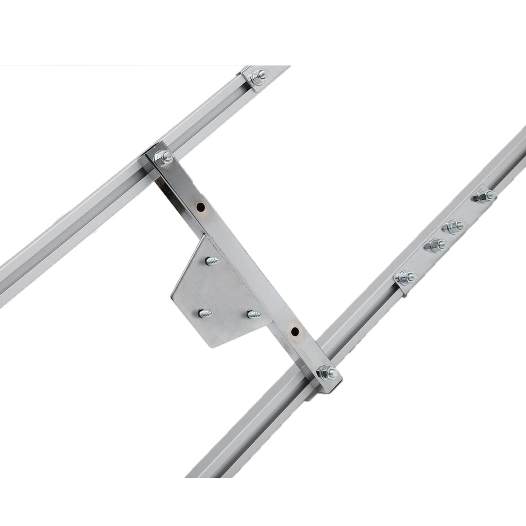 Garvee 9FT Rail Mill Guide System 3 Crossbar Kits Work with Chainsaw Mill, Aluminum Adjustable Saw Milling Rails System for Builders and Woodworkers