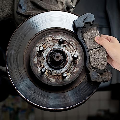 Garvee Rear Brake Pads, 4Pcs Premium Ceramic Replacement Brake Pad Set for 2014-2019 Lexus LX570,2011-2019 Toyota Land Cruiser,2008-2019 Toyota Sequoi,2007-2009 Toyota Tundra
