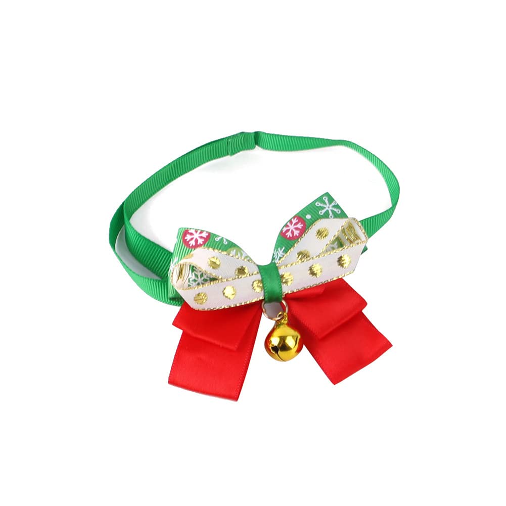 Garvee 3pcs Pet Christmas Costume Outfit Set,Pet Christmas Scarf Hat Set Cat Dog Polar Fleece Dress Up Clothes Cosplay Outfit for Christmas Decor