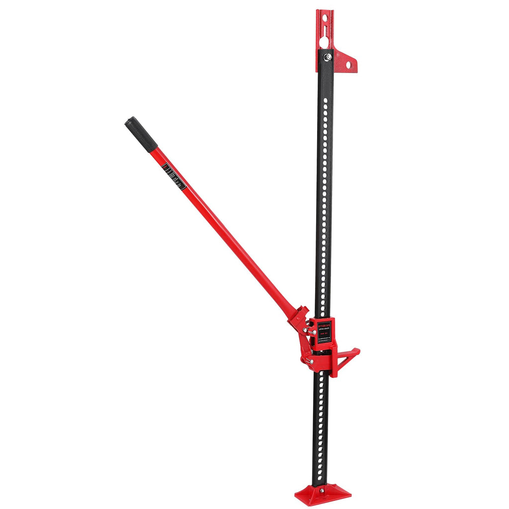 Garvee 60" High Lift Farm Jack - 3.2 Ton Heavy-Duty Ratcheting Off-Road Lifting Tool with Triangular Head for Cars, Trucks, SUVs, ATVs, 4x4s, and Farm Use