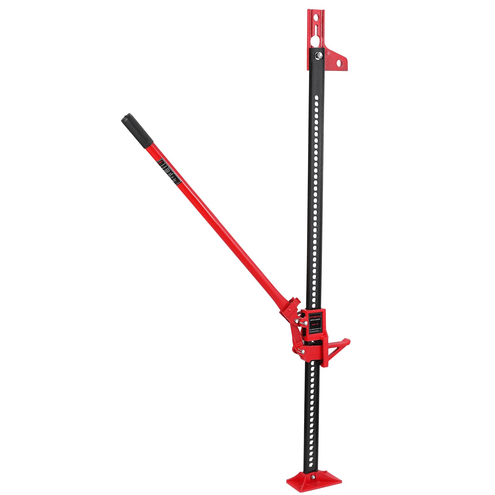 Garvee 60" High Lift Farm Jack - 3.2 Ton Heavy-Duty Ratcheting Off-Road Lifting Tool with Triangular Head for Cars, Trucks, SUVs, ATVs, 4x4s, and Farm Use