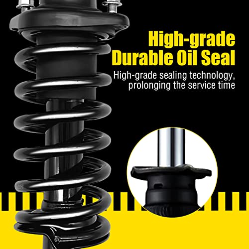 Garvee Front Strut Assembly -Left & Right Shock Coil Spring Suspension Assembly Kit Compatible for 2001-2012 Escape/ 2001-2011 Tribute/ 2005-2011 Mariner - 171593 171594