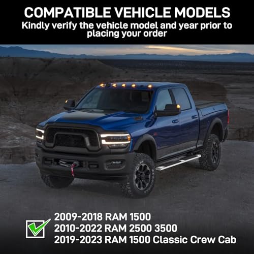 Garvee 6.5" Boards for 09-18 Dodge Ram & 19-23 Ram Classic