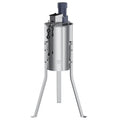 Garvee 2/4 Frame Electric Honey Extractor – Stainless Steel Beekeeping Equipment with 140W Adjustable Motor, Transparent Lid & Adjustable Height for Efficient Harvesting