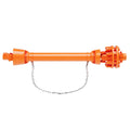 Garvee 43"-57" PTO Shaft, 1-3/8" PTO Drive Shaft, 6 Spline Both Ends PTO Driveline Shaft, Series 4 Tractor PTO Shaft w/Slip Clutch for Bush Hog, Finish Mower