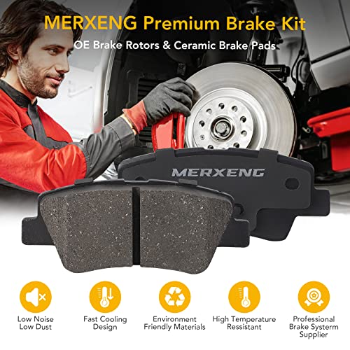 Garvee 4Pcs Premium Ceramic Rear Brake Pads for 2011-2015 Sonata,2013-2016 Elantra GT,2012-2017 Azera,2012-2016 Veloster,2011-2016 Optima,2014-2016 Forte5,2014-2017 Cadenza,2014-2016 Forte