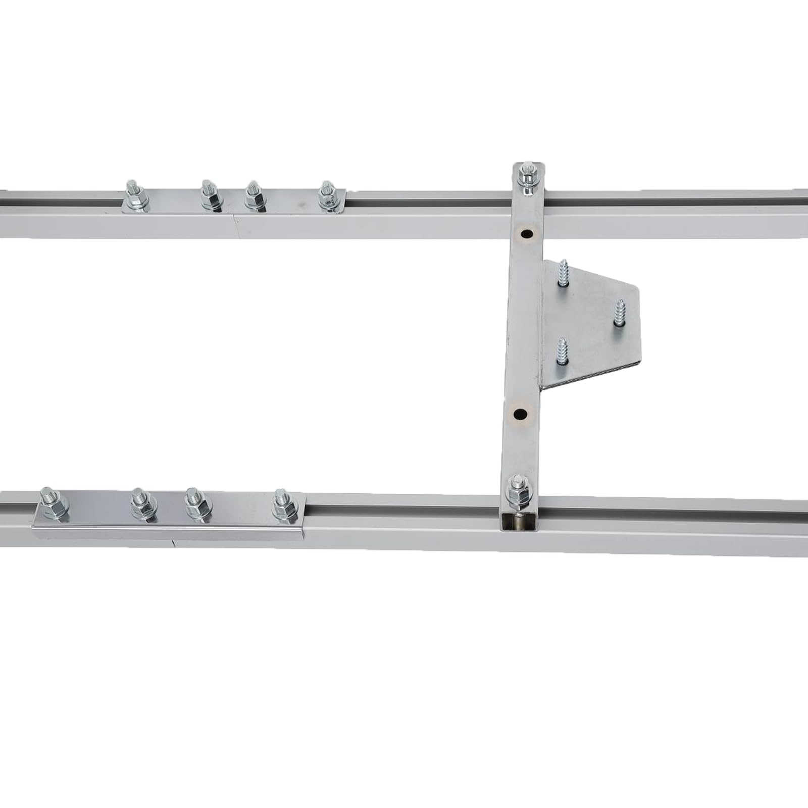 Garvee 9FT Rail Mill Guide System 3 Crossbar Kits Work with Chainsaw Mill, Aluminum Adjustable Saw Milling Rails System for Builders and Woodworkers