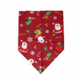 Garvee Pet Christmas Triangle Bibs Kerchief Saliva Towel Pet Costume Accessories for Small Medium Large Dogs Cats No. 4 one Size
