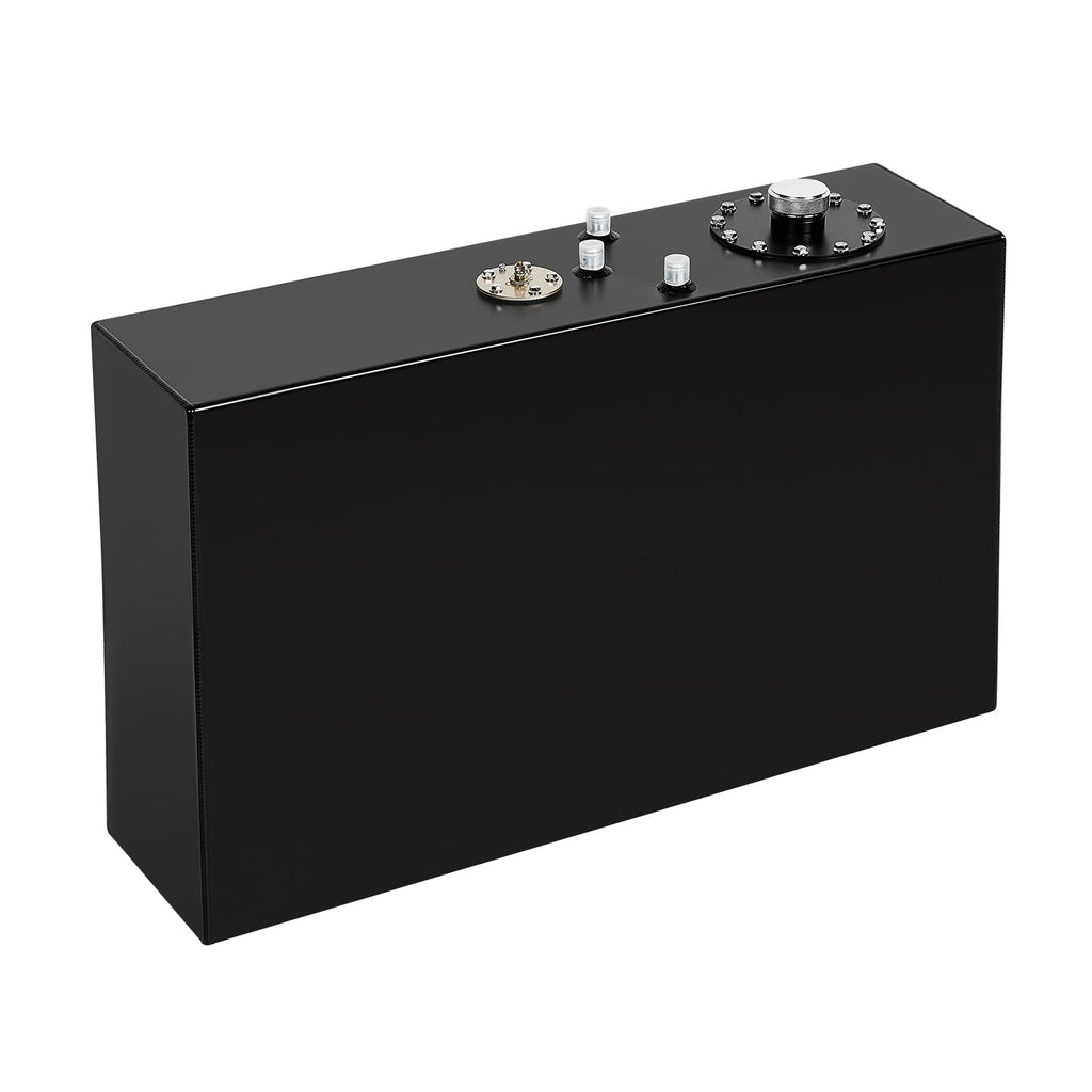 Garvee 17 Gal Polished Alum Fuel Cell & Sender for Drift & Strip