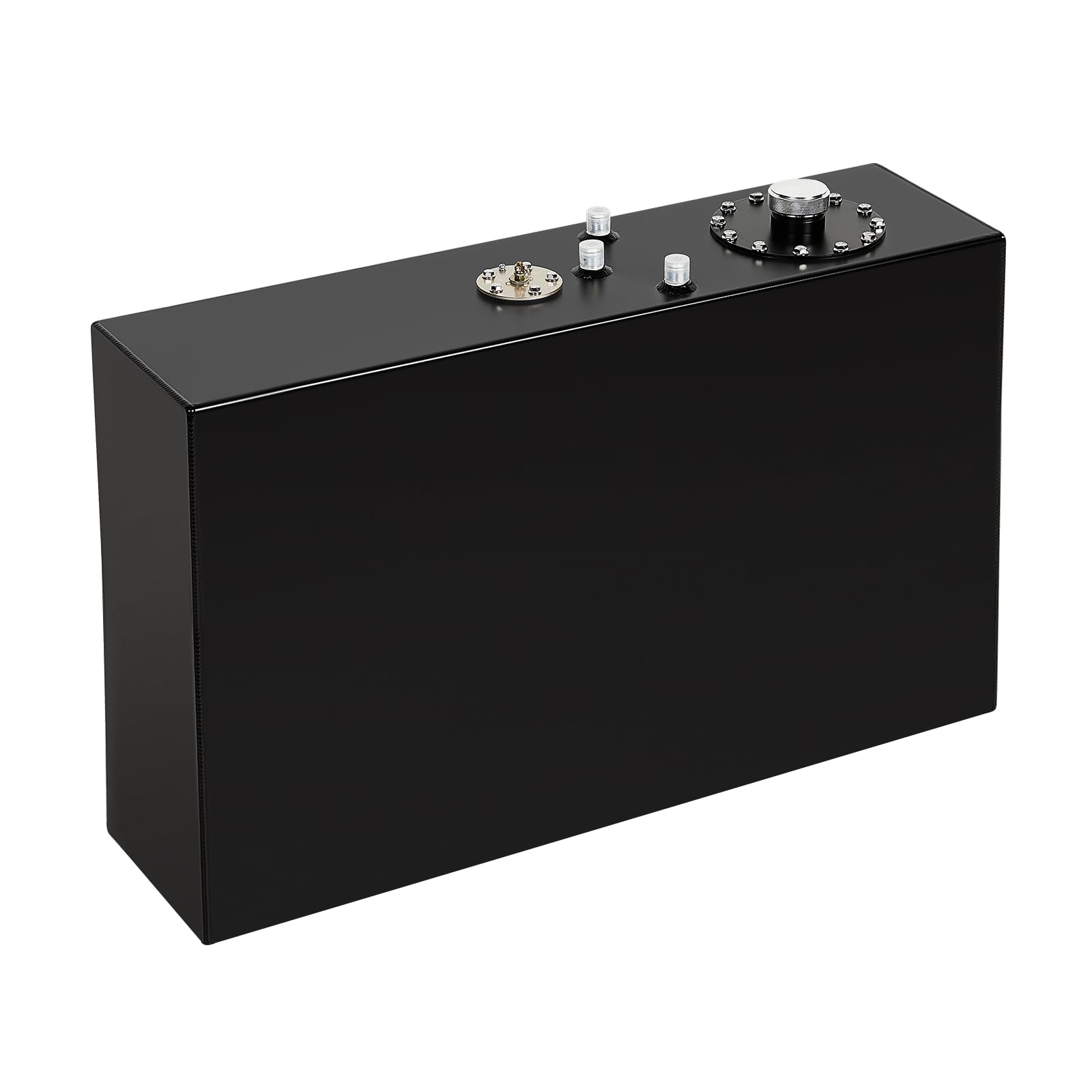 Garvee 17 Gal Polished Alum Fuel Cell & Sender for Drift & Strip