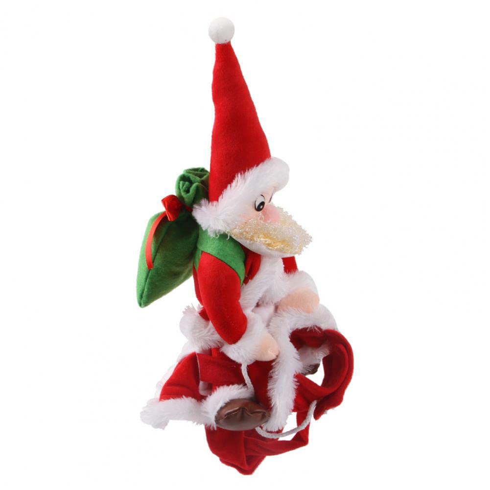 Garvee Pet Christmas Funny Santa Riding Dress Cosplay Costume Pet Supplies for Small Medium-Sized Dogs Cats XL