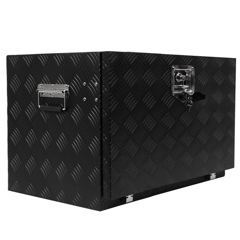 Garvee 30inch Pickup Truck Aluminum Toolbox - Diamond Plate, Heavy Duty