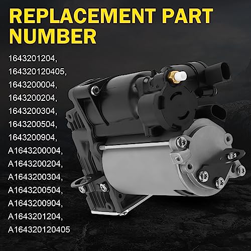 Garvee Air Suspension Pump Kit 1643201204 for GL/ML Models