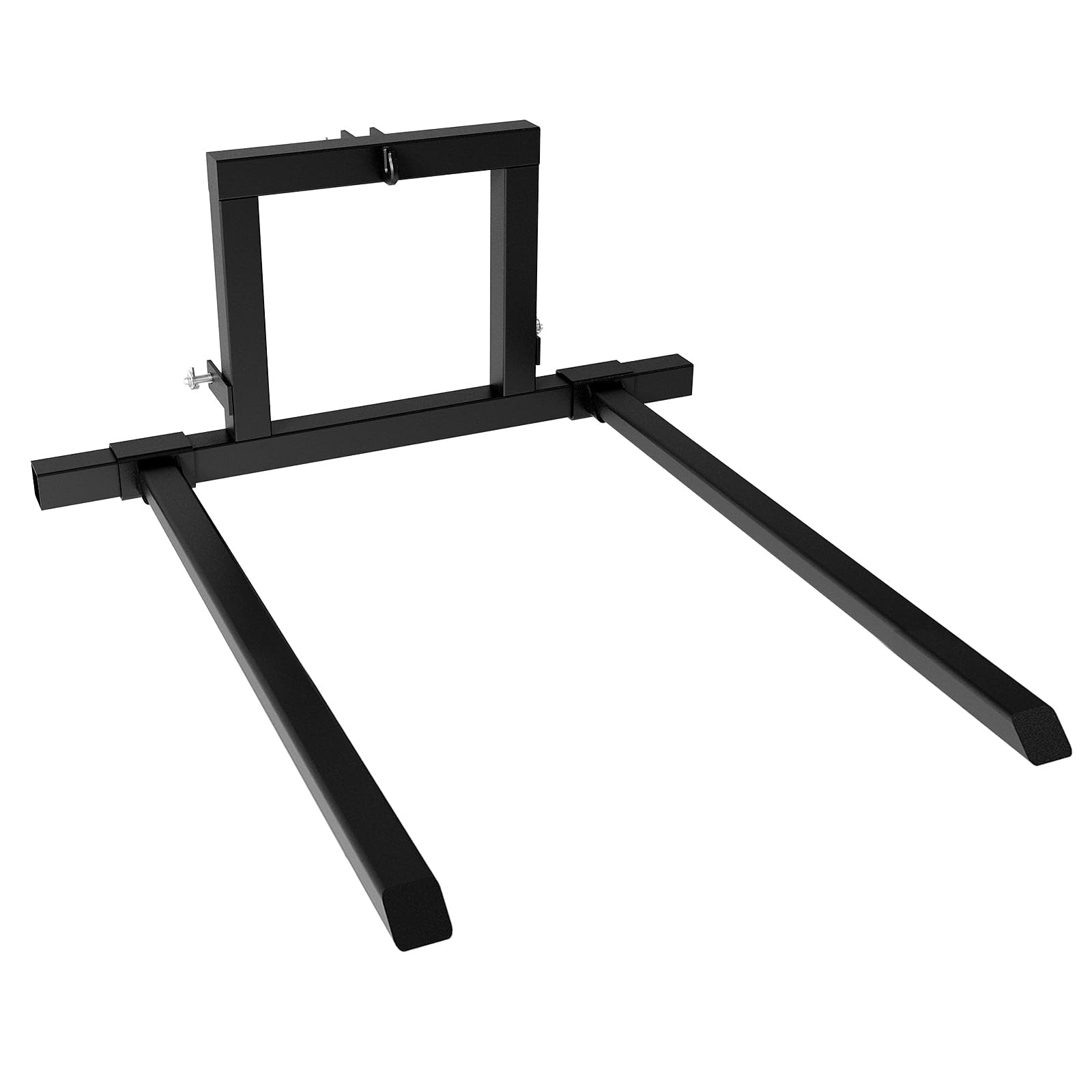 Garvee 3 Point Hitch Pallet Fork, 1500 lbs Capacity Tractor Pallet Forks, 40” Adjustable Quick Hitch Attachments for Category 1 Tractor