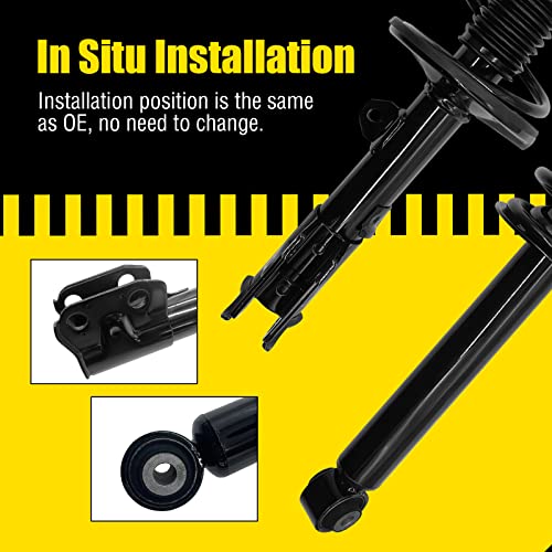Garvee 37252 Rear Shocks for Chrysler 300/Charger/Magnum Complete Pair