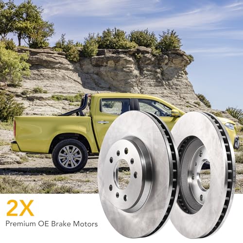 Garvee Rear Brake Rotors, Automotive Replacement Brake Kits