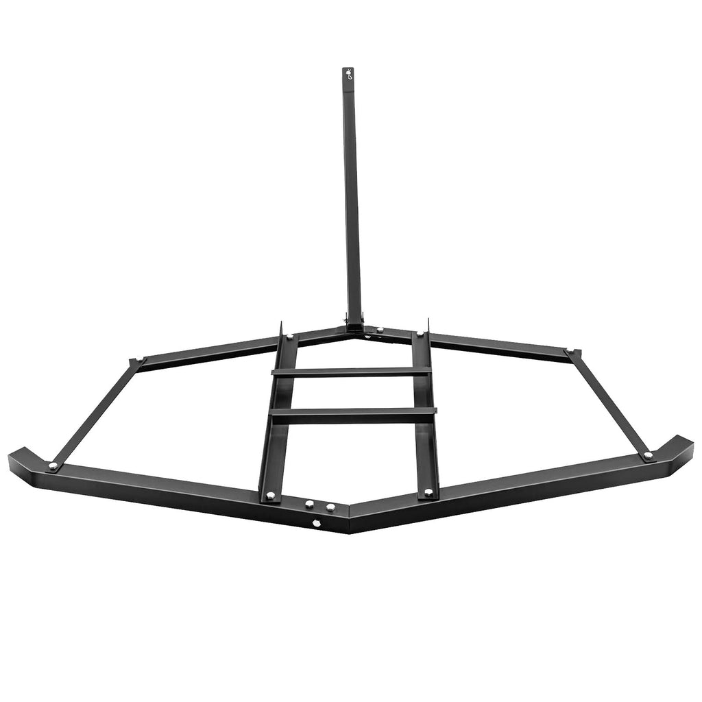 Garvee Driveway Drag Grader Harrow with 2 Adjustable Bars - 66 Inch