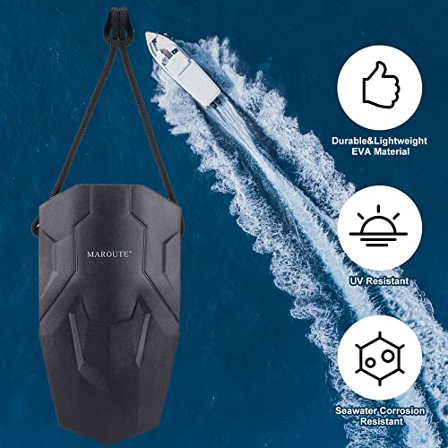 Garvee Boat Fenders 2 Packs Boat Bumpers for Docking with Ropes,Upgraded Boat Fenders Bumpers Fit for Bass Boat and Jon Boat,Dock,etc