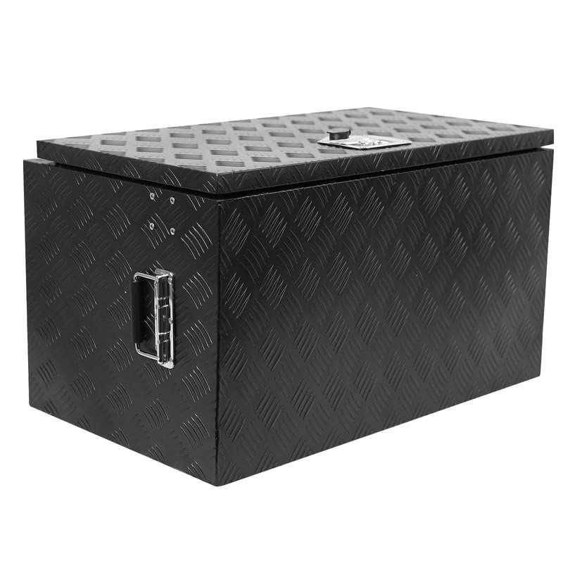 Garvee 30inch Pickup Truck Aluminum Toolbox - Diamond Plate, Heavy Duty