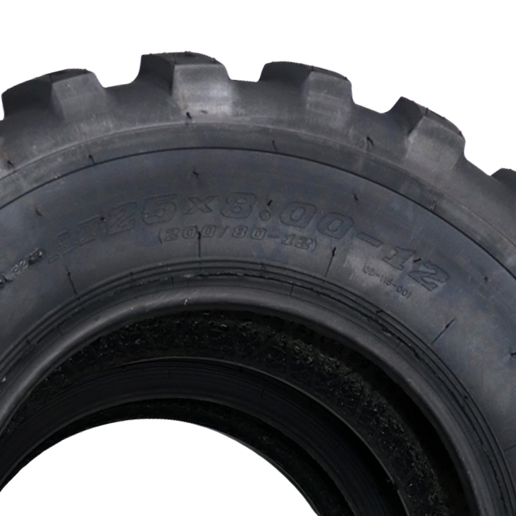 Garvee 25x8-12 ATV/UTV Tires, 6PR All Terrain Tubeless, Set of 2, for Trail Sand Mud Stream Off-Road