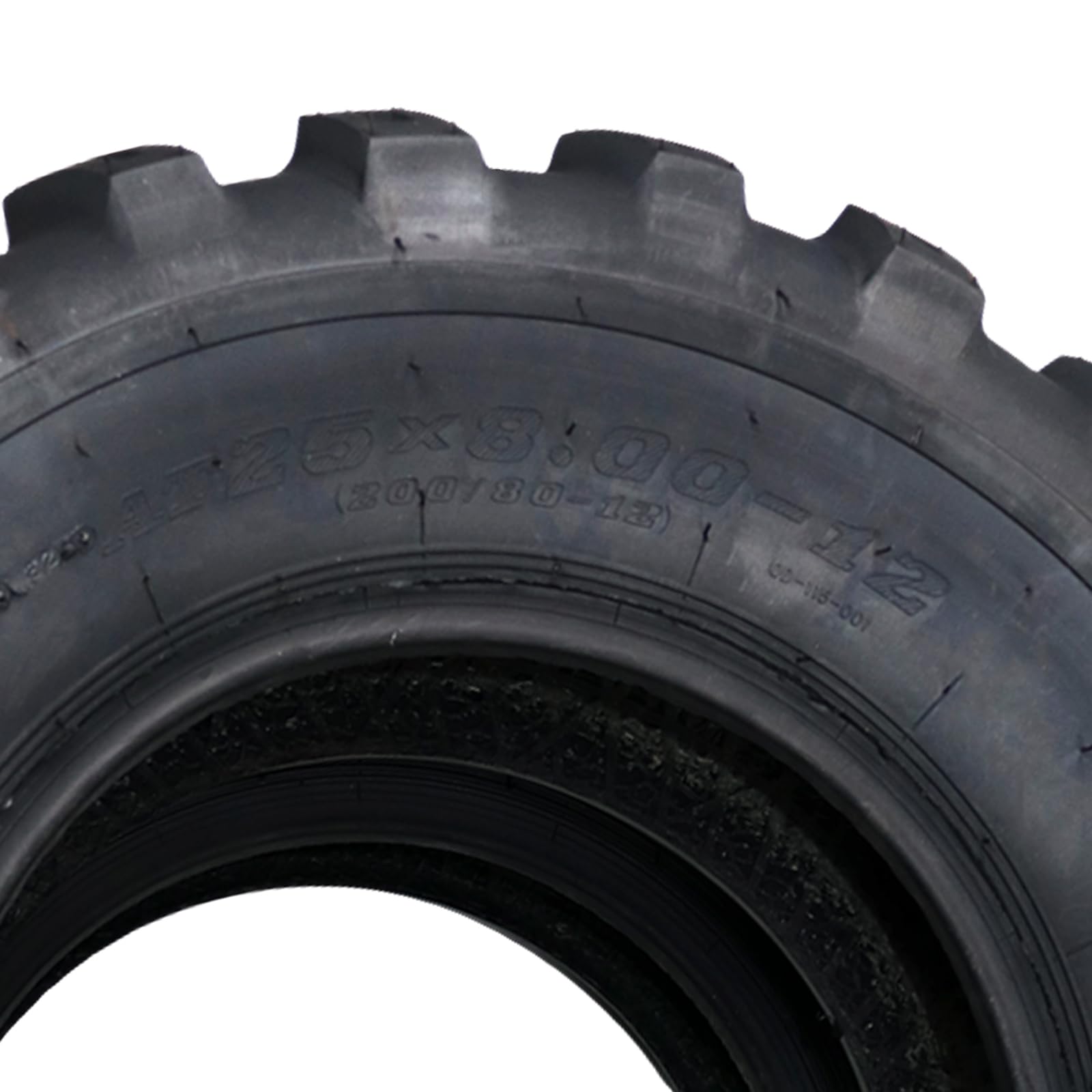 Garvee 25x8-12 ATV/UTV Tires, 6PR All Terrain Tubeless, Set of 2, for Trail Sand Mud Stream Off-Road