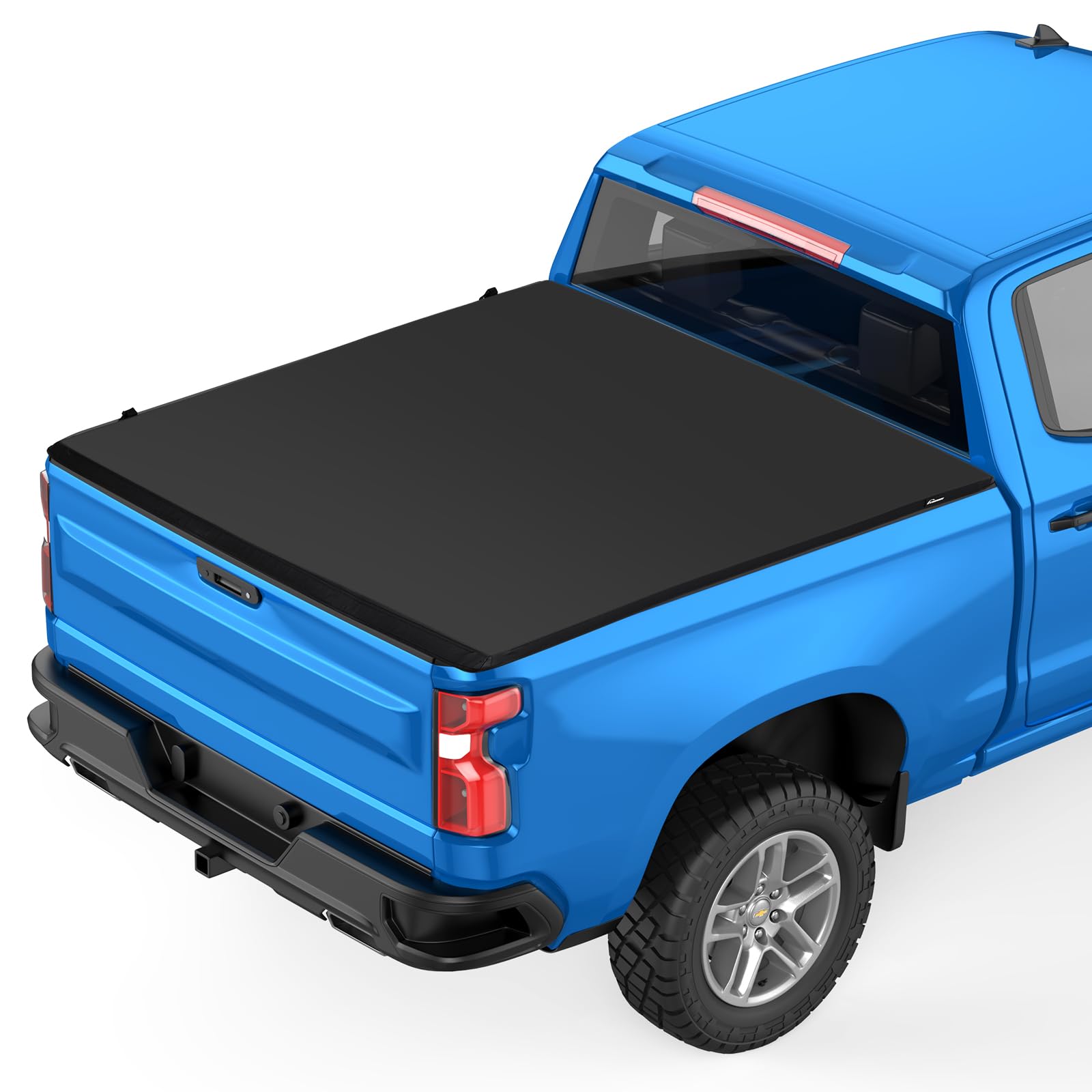 Garvee 2019-2023 Silverado/Sierra 1500, Soft Tri-Fold Bed Tonneau Cover