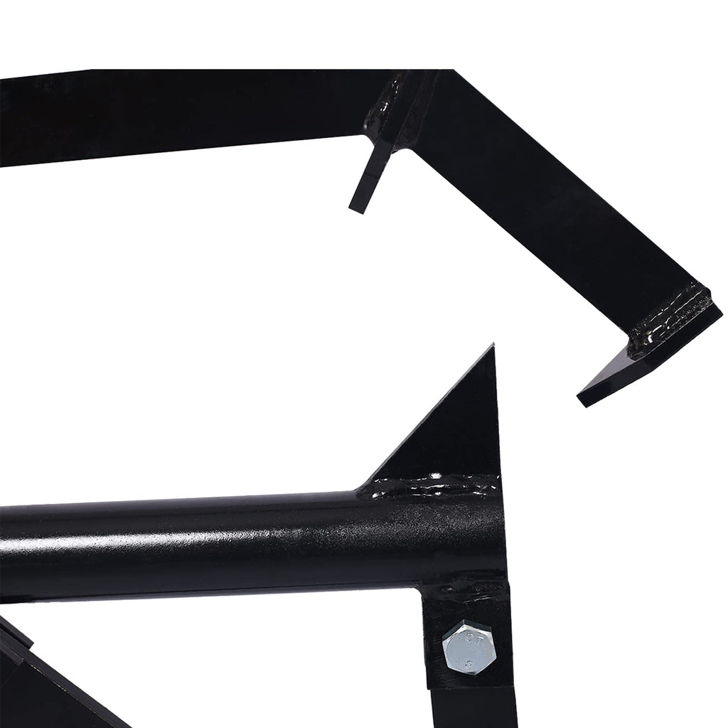 Garvee 51.2” Timberjack Log Lifter - Heavy-Duty Triple Thick Carbon Steel Body with Adjustable Hook, Ideal for Lifting, Moving, and Rolling Logs, Logging Tools for Firewood Harvesting, Black