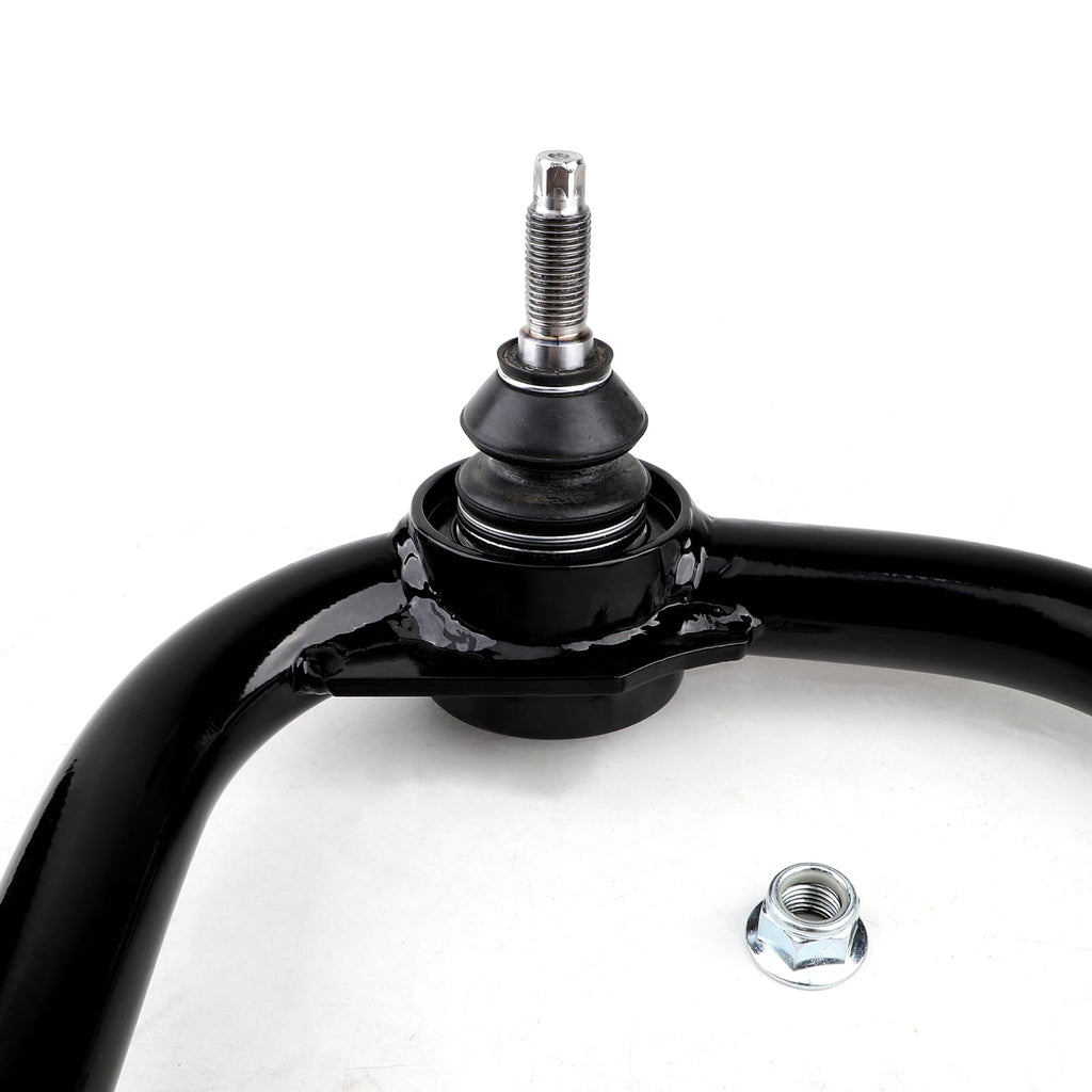 Garvee 2pc Upper Control Arms W/Ball Joints, 2-4" Front Suspension kit Compatible with 2003-2022 Toyota 4Runner & 2007-2014 Toyota FJ Cruiser, Black Adjustable Tubular Control arm