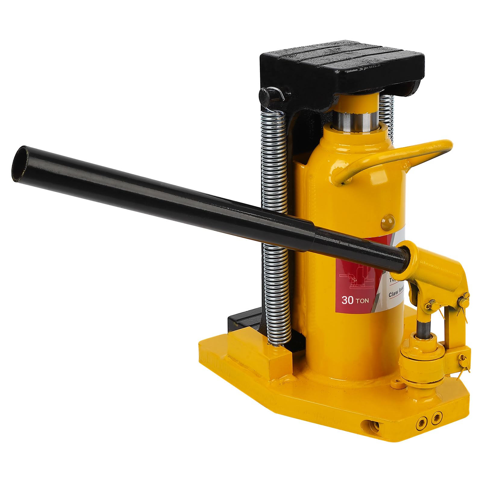 Garvee 30Ton Hydraulic Toe Jack, Floor Lift with Manual Hand Pump
