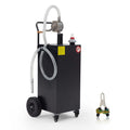 Garvee 30 Gallon Portable Gas Caddy with Pump & Wheels