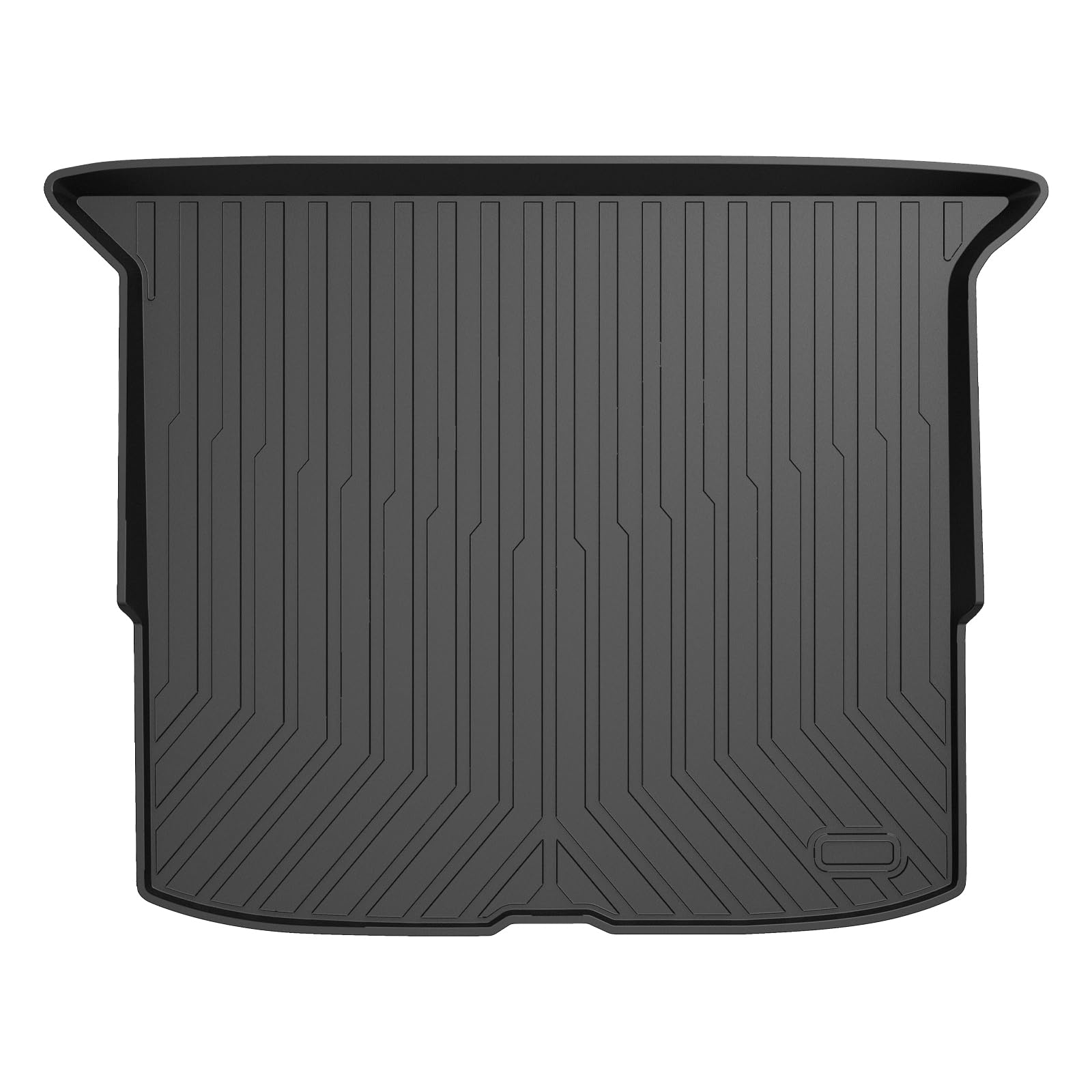 Garvee Trunk Mat Compatible With 2019-2024 Honda Passport, All Season Cargo Mat, Waterproof, Scratch-Resistant, Black